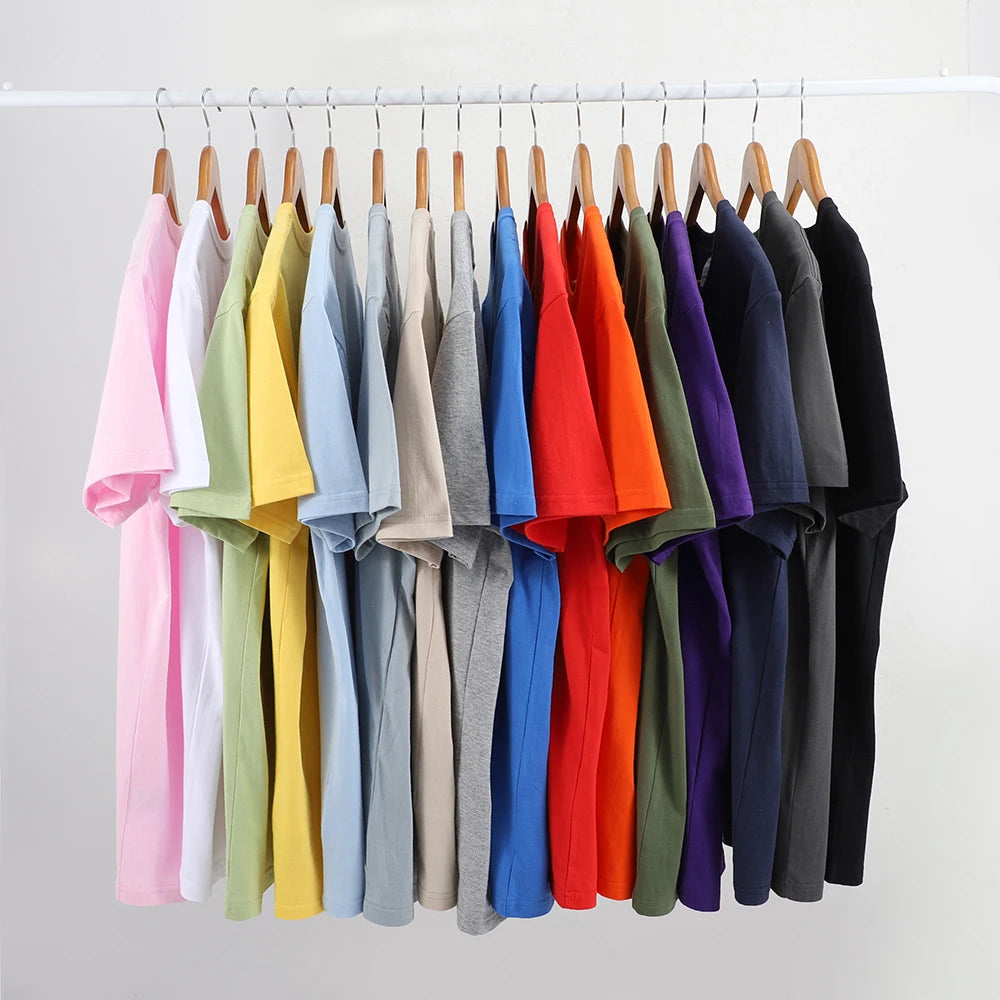 Camiseta Básica Algodón Mujer — Lisa y Holgada