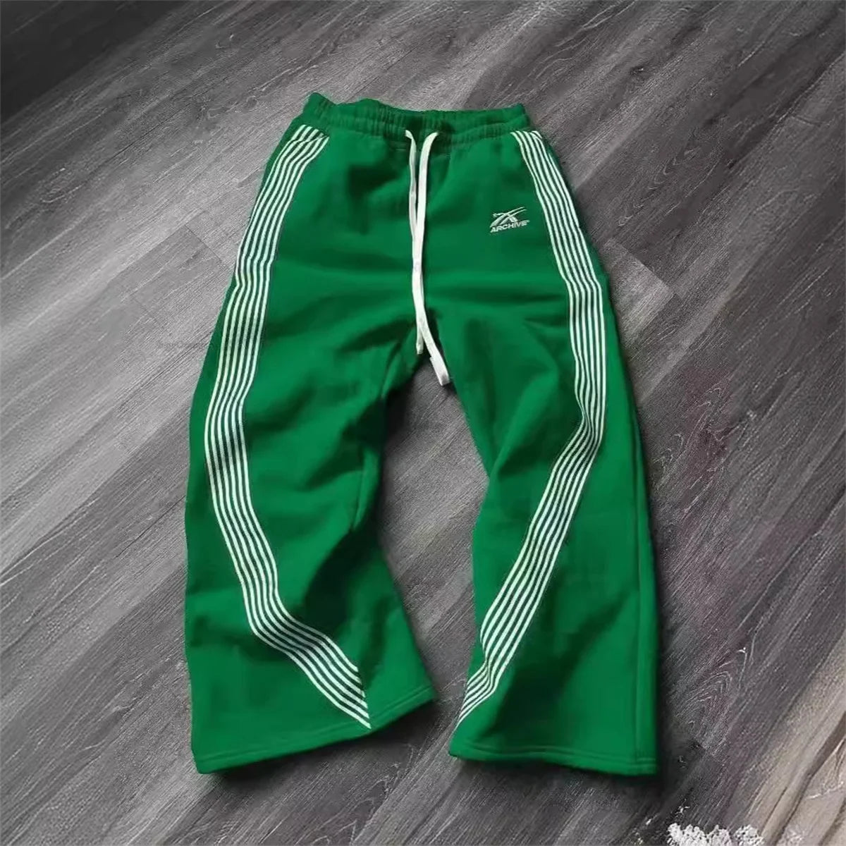 Cargo Y2K Baggy Hombre — Franjas Laterales