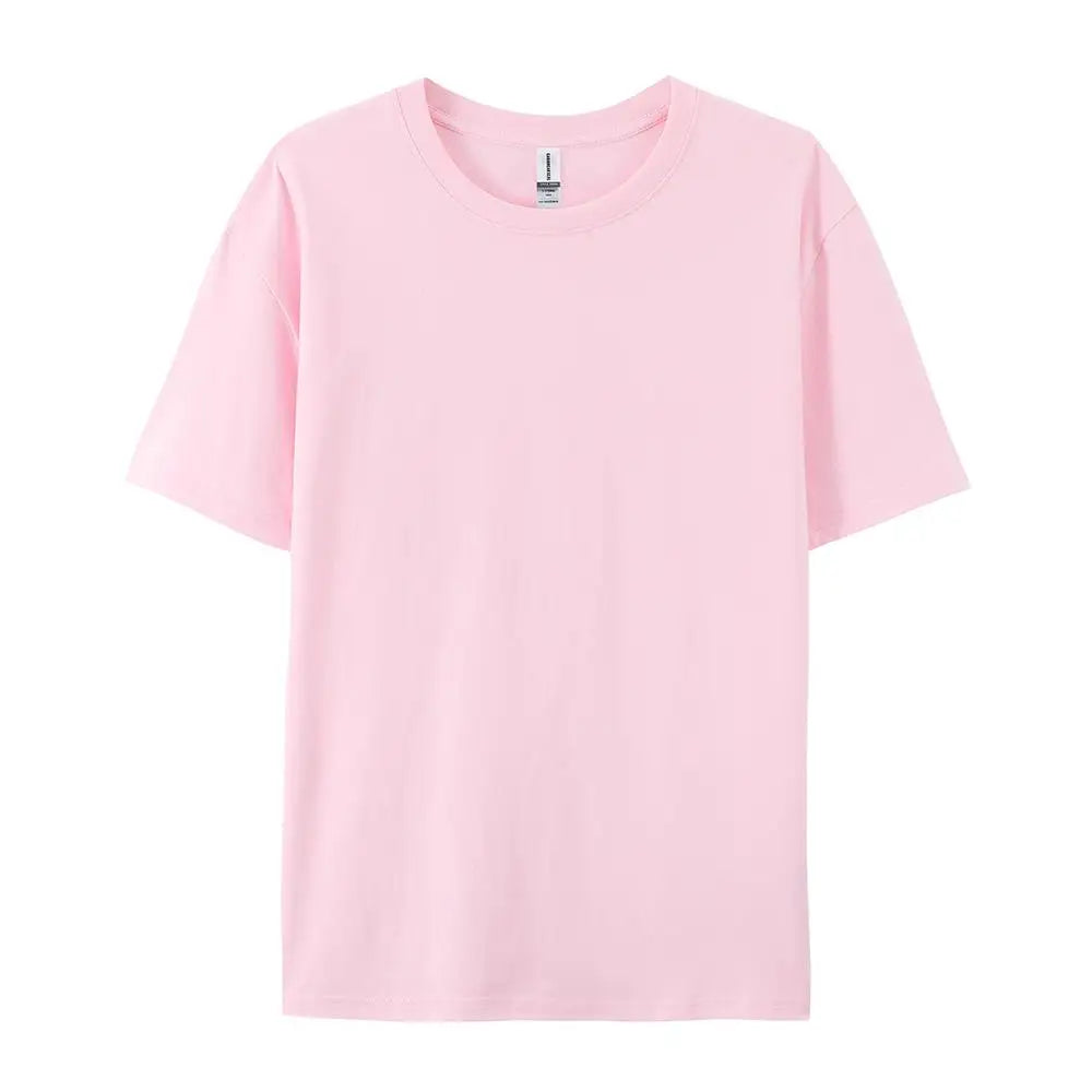Camiseta Básica Algodón Mujer — Lisa y Holgada