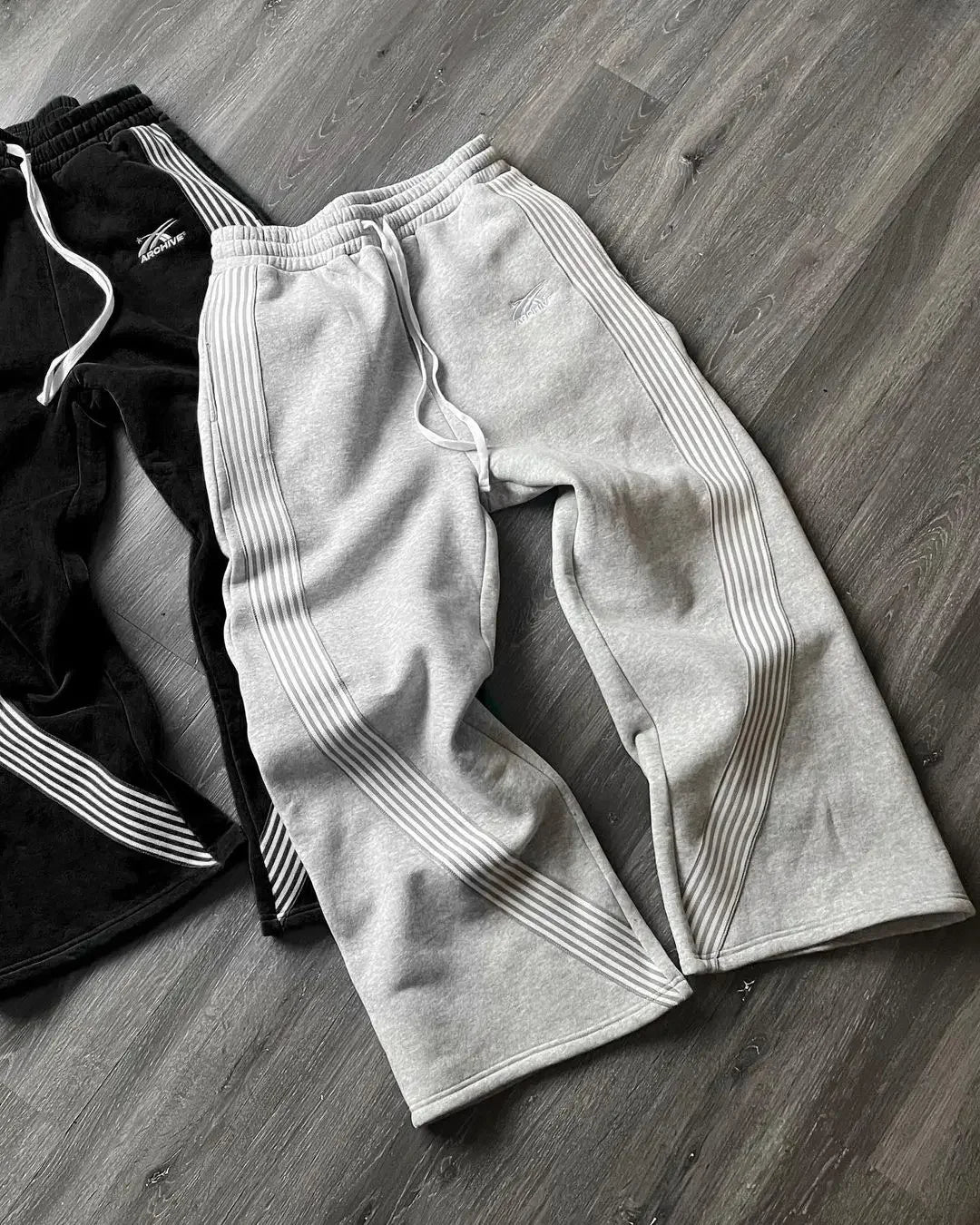 Cargo Y2K Baggy Mujer — Franjas Laterales