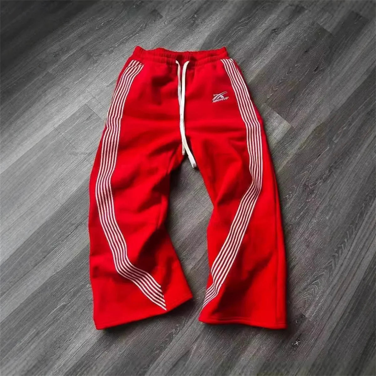 Cargo Y2K Baggy Mujer — Franjas Laterales