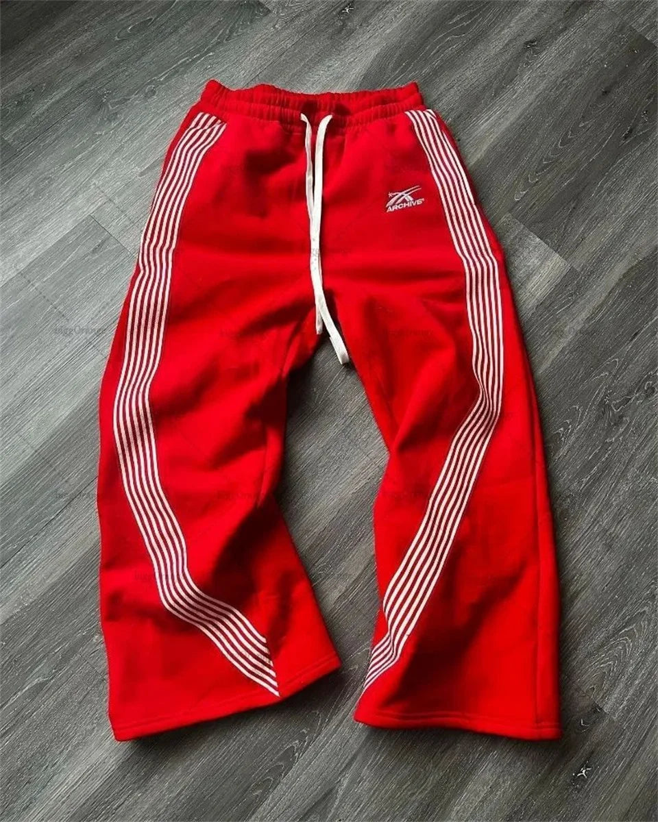 Cargo Y2K Baggy Mujer — Franjas Laterales