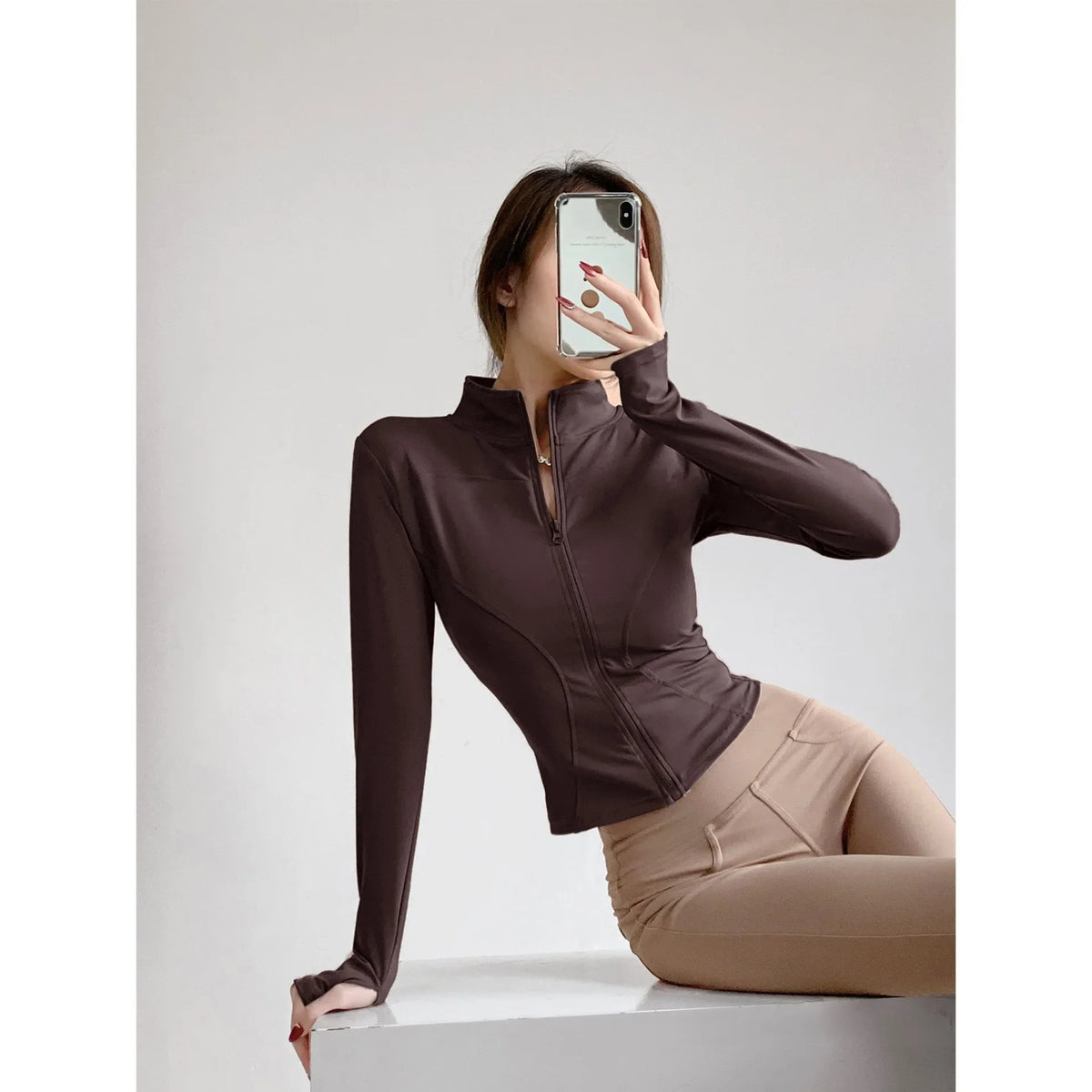 Chaqueta Deportiva Secado Rápido Mujer