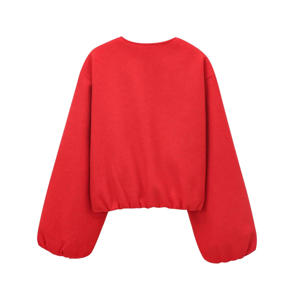 Bomber Corta Deportiva Mujer