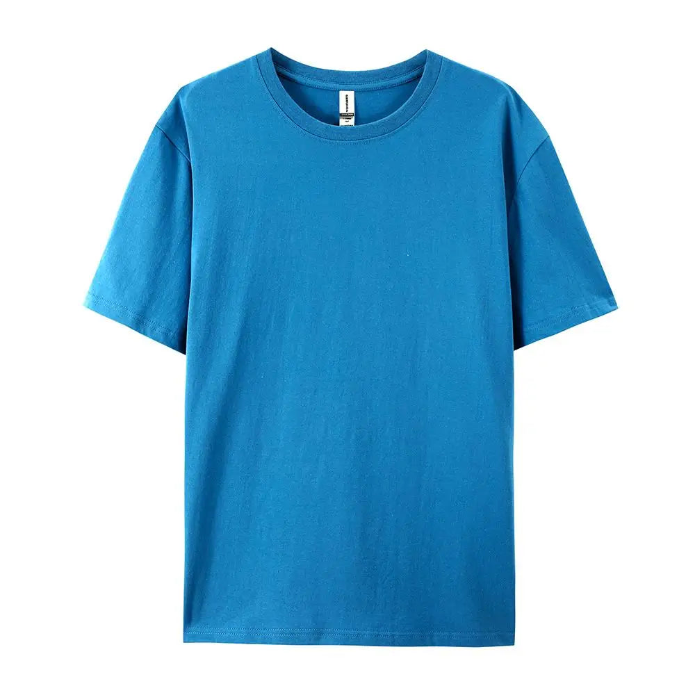 Camiseta Básica Algodón Mujer — Lisa y Holgada