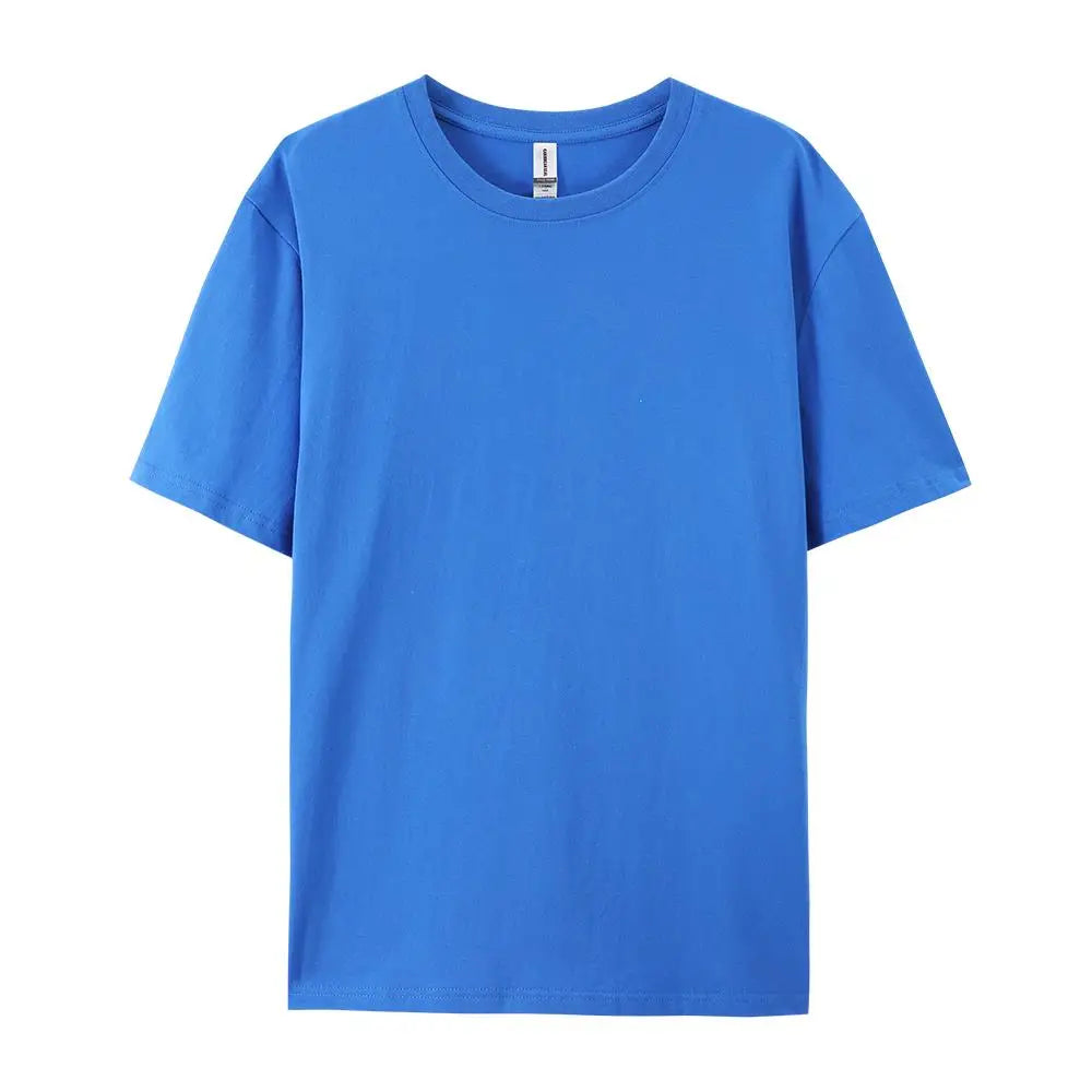 Camiseta Básica Algodón Mujer — Lisa y Holgada