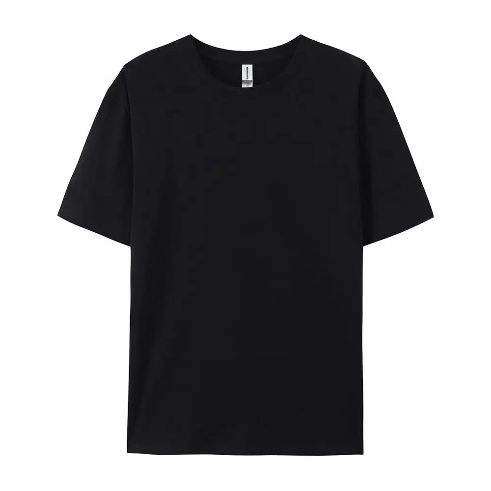 Camiseta Básica Algodón Mujer — Lisa y Holgada