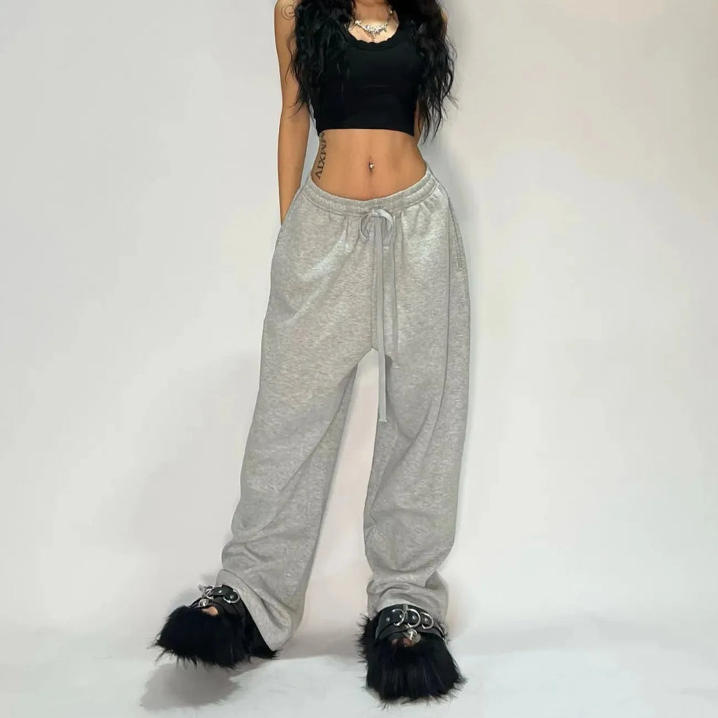 Cargo Y2K Baggy Mujer — Franjas Laterales