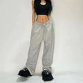 Cargo Y2K Baggy Mujer — Franjas Laterales
