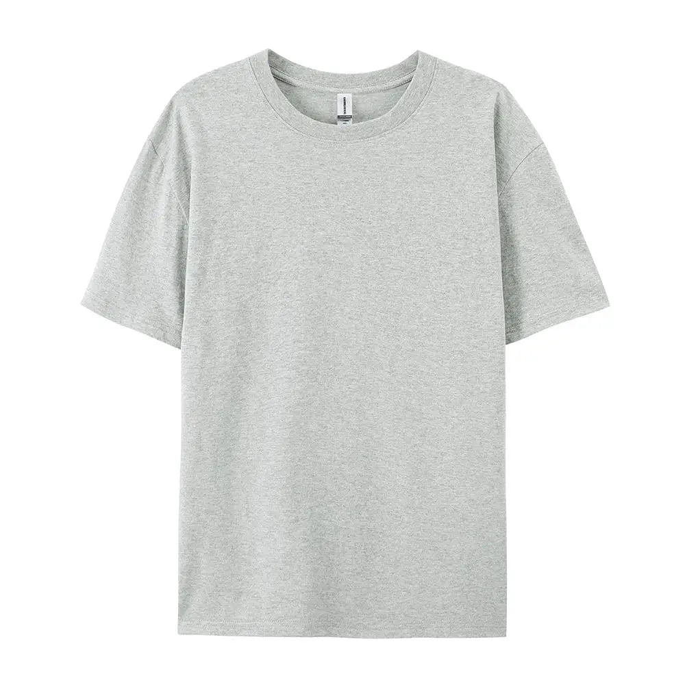 Camiseta Básica Algodón Mujer — Lisa y Holgada