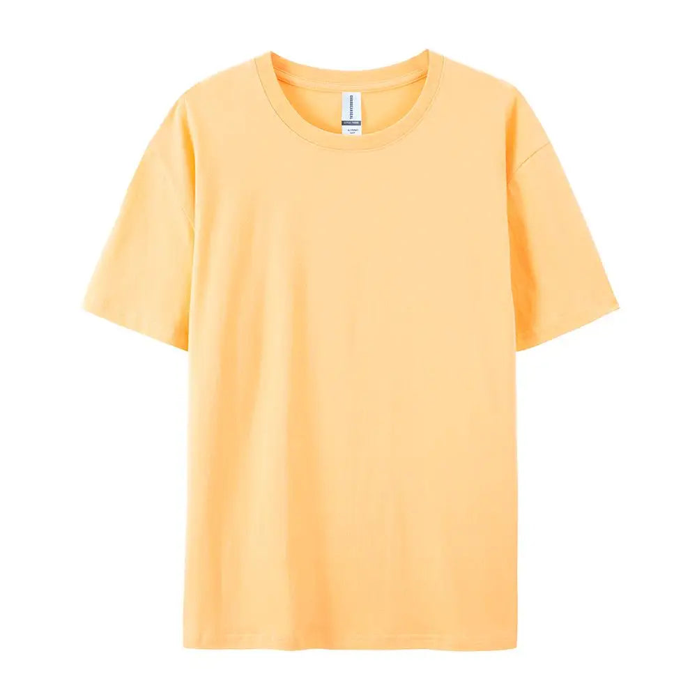Camiseta Básica Algodón Mujer — Lisa y Holgada